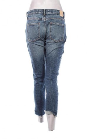 Damskie jeansy Zara, Rozmiar XS, Kolor Niebieski, Cena 86,99 zł