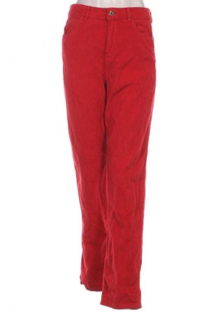 Damen Cordhose Bershka, Größe S, Farbe Rot, Preis 14,91 €