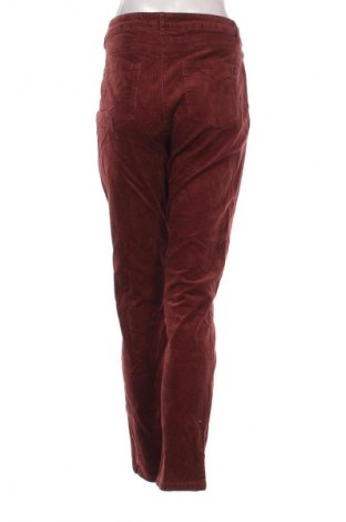 Pantaloni de velvet de femei Canda, Mărime L, Culoare Maro, Preț 95,99 Lei