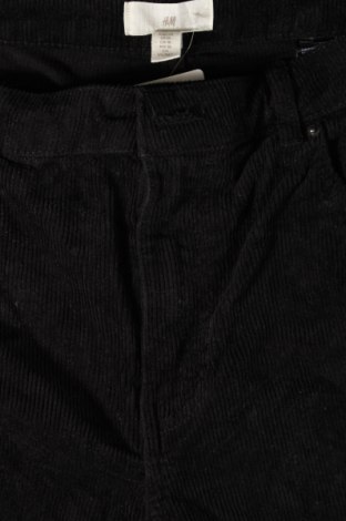 Pantaloni de velvet de femei H&M, Mărime XXL, Culoare Negru, Preț 95,99 Lei