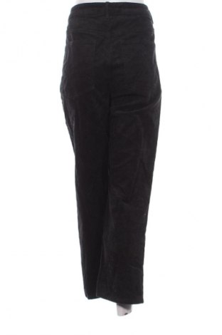 Pantaloni de velvet de femei H&M, Mărime XXL, Culoare Negru, Preț 95,99 Lei