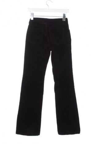 Pantaloni de velvet de femei H&M Divided, Mărime XS, Culoare Negru, Preț 138,14 Lei