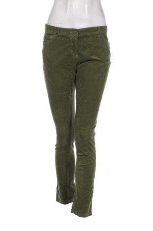 Pantaloni de velvet de femei Marie Lund, Mărime M, Culoare Verde, Preț 157,99 Lei