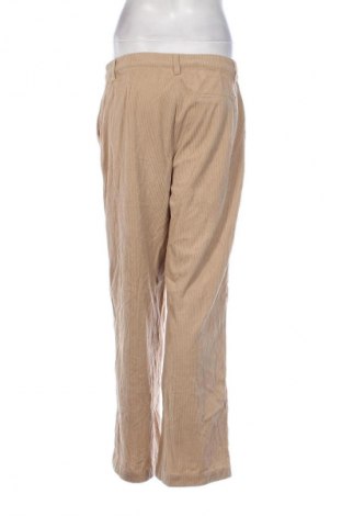 Pantaloni de velvet de femei Vila Joy, Mărime M, Culoare Bej, Preț 31,99 Lei