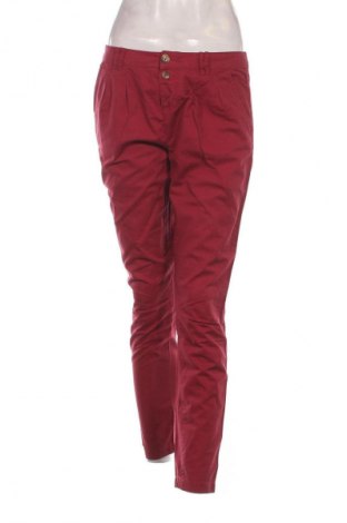 Pantaloni de femei Terranova, Mărime M, Culoare Roșu, Preț 48,99 Lei