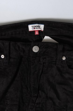 Дамски панталон Tommy Jeans, Размер XL, Цвят Черен, Цена 82,49 лв.