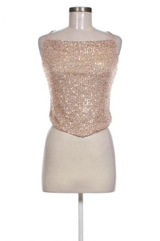 Damentop SHEIN, Größe S, Farbe Golden, Preis 6,99 €