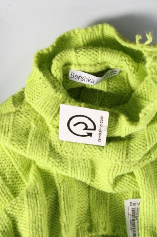 Damski sweter Bershka, Rozmiar L, Kolor Zielony, Cena 124,36 zł