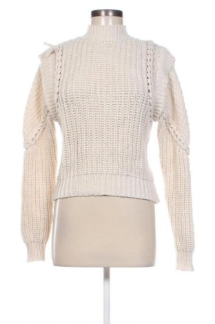 Damski sweter Bershka, Rozmiar S, Kolor ecru, Cena 60,99 zł