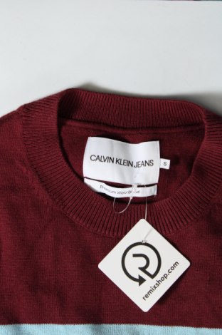 Damski sweter Calvin Klein Jeans, Rozmiar S, Kolor Czerwony, Cena 157,99 zł