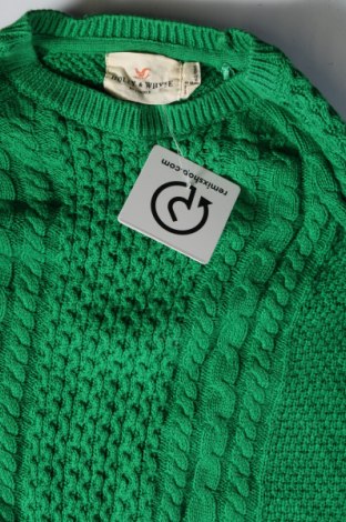 Damski sweter Holly & Whyte By Lindex, Rozmiar S, Kolor Zielony, Cena 92,99 zł