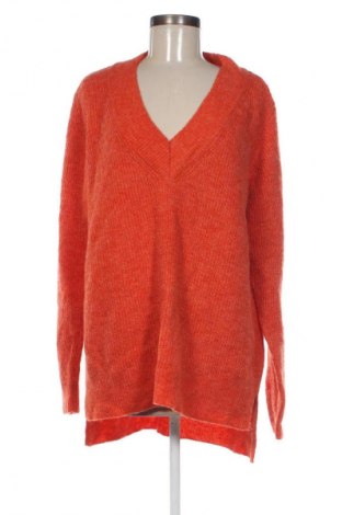 Damenpullover Kaffe, Größe L, Farbe Orange, Preis 7,99 €