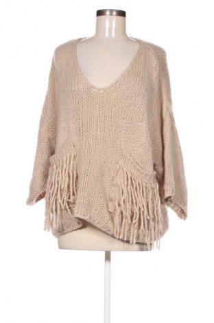 Damenpullover NEW COLLECTION, Größe XXL, Farbe Beige, Preis 8,99 €