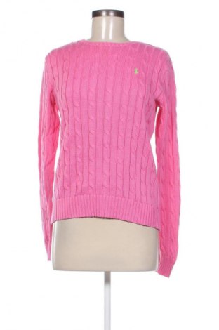 Damski sweter Polo By Ralph Lauren, Rozmiar S, Kolor Różowy, Cena 438,99 zł