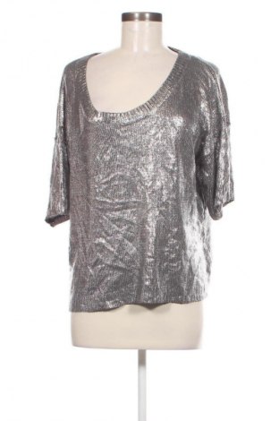 Damenpullover Saint Tropez, Größe M, Farbe Silber, Preis 28,99 €