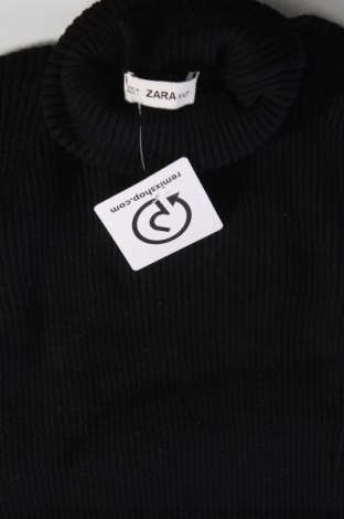 Дамски пуловер Zara Knitwear, Размер M, Цвят Черен, Цена 15,99 лв.