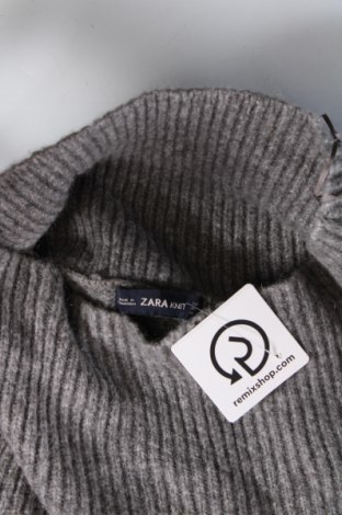 Damski sweter Zara Knitwear, Rozmiar S, Kolor Szary, Cena 53,99 zł