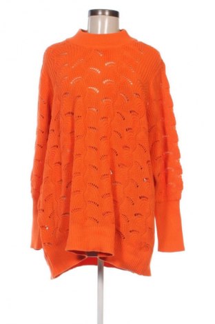 Damenpullover Zizzi, Größe XXL, Farbe Orange, Preis 12,00 €