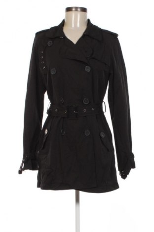 Trench de femei, Mărime M, Culoare Negru, Preț 223,99 Lei