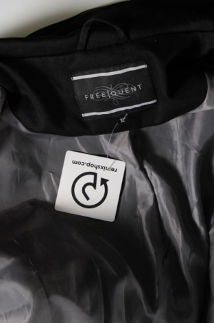 Trench de femei Free Quent, Mărime XL, Culoare Negru, Preț 245,24 Lei