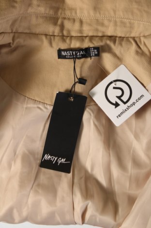 Trench de femei Nasty Gal, Mărime S, Culoare Bej, Preț 556,12 Lei