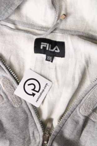 Дамски суичър FILA, Размер XXL, Цвят Сив, Цена 48,49 лв.