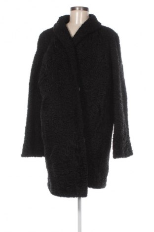 Damen Ledermantel, Größe XL, Farbe Schwarz, Preis € 92,99