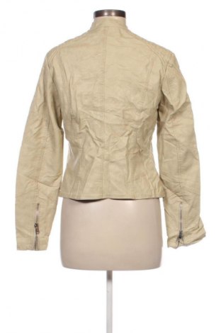 Damen Lederjacke, Größe M, Farbe Beige, Preis 22,99 €