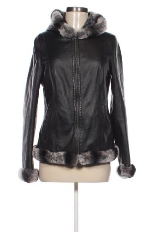 Damen Lederjacke, Größe L, Farbe Schwarz, Preis € 56,34