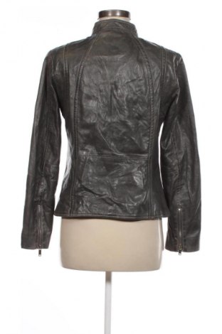 Damen Lederjacke, Größe M, Farbe Grün, Preis € 22,99