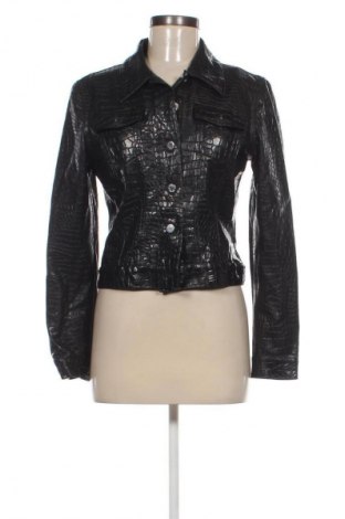 Damen Lederjacke, Größe M, Farbe Schwarz, Preis € 29,66