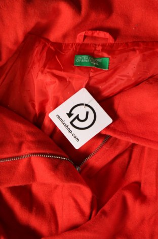 Damenmantel United Colors Of Benetton, Größe M, Farbe Rot, Preis € 43,99