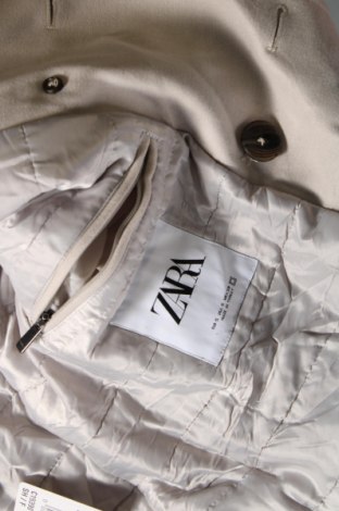 Γυναικείο παλτό Zara, Μέγεθος S, Χρώμα  Μπέζ, Τιμή 17,49 €