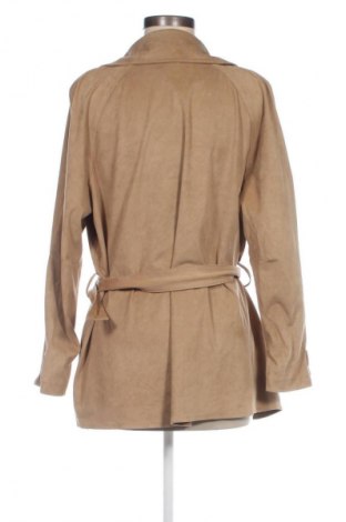 Damenmantel Zara, Größe L, Farbe Beige, Preis 38,49 €