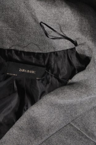 Дамско палто Zara, Размер S, Цвят Сив, Цена 68,49 лв.