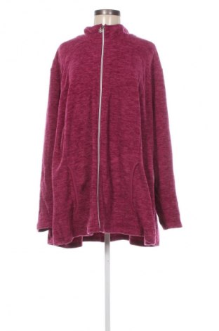 Damen Fleece Oberteil  Ulla Popken, Größe 4XL, Farbe Rosa, Preis € 23,99