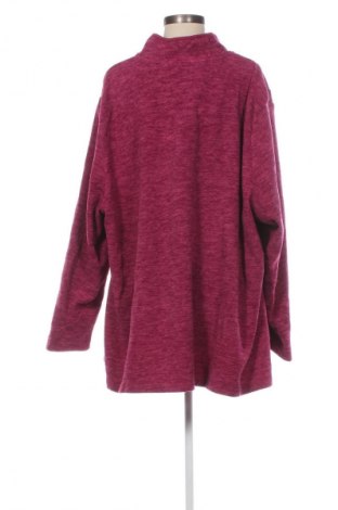 Damen Fleece Oberteil  Ulla Popken, Größe 4XL, Farbe Rosa, Preis € 17,99