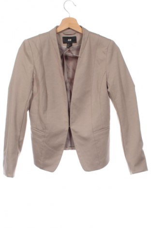 Damen Blazer H&M, Größe XS, Farbe Beige, Preis € 24,46