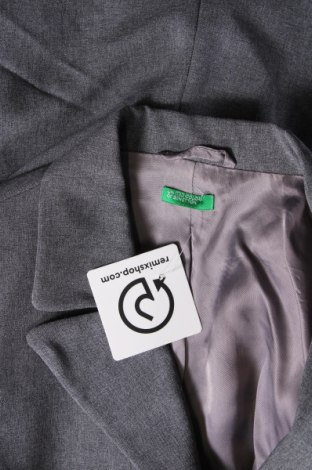 Damen Blazer United Colors Of Benetton, Größe M, Farbe Grau, Preis € 18,99