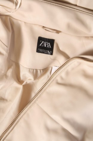 Дамско яке Zara, Размер XL, Цвят Бежов, Цена 29,99 лв.