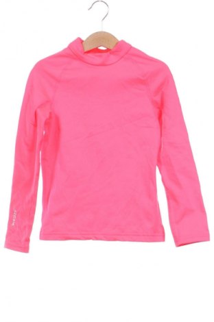 Kinder Shirt Wedze, Größe 4-5y/ 110-116 cm, Farbe Rosa, Preis 5,99 €