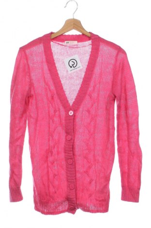 Kinder Strickjacke H&M, Größe 13-14y/ 164-168 cm, Farbe Rosa, Preis € 11,99