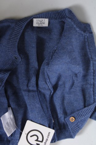 Kinder Strickjacke Hust & Claire, Größe 2-3m/ 56-62 cm, Farbe Blau, Preis € 12,99