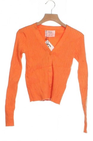 Kinder Strickjacke Zara, Größe 10-11y/ 146-152 cm, Farbe Orange, Preis 25,49 €