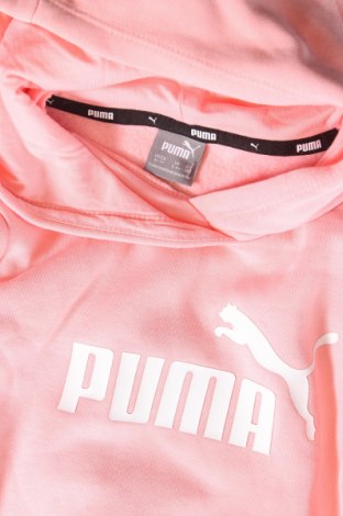 Kinder Fleece Sweatshirt PUMA, Größe 4-5y/ 110-116 cm, Farbe Rosa, Preis 11,83 €