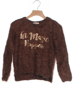 Dziecięcy sweter H&M, Rozmiar 4-5y/ 110-116 cm, Kolor Brązowy, Cena 20,99 zł