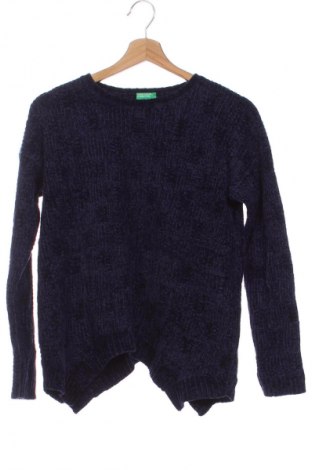 Dziecięcy sweter United Colors Of Benetton, Rozmiar 12-13y/ 158-164 cm, Kolor Niebieski, Cena 73,99 zł