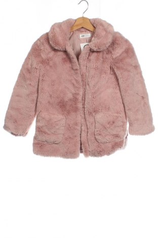 Kindermantel H&M, Größe 6-7y/ 122-128 cm, Farbe Aschrosa, Preis € 22,49