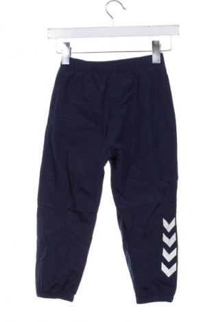 Pantaloni de trening, pentru copii Hummel, Mărime 4-5y/ 110-116 cm, Culoare Albastru, Preț 36,99 Lei