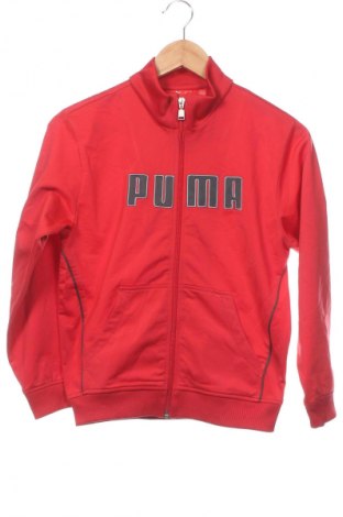 Детско спортно горнище PUMA, Размер 9-10y/ 140-146 см, Цвят Червен, Цена 35,49 лв.